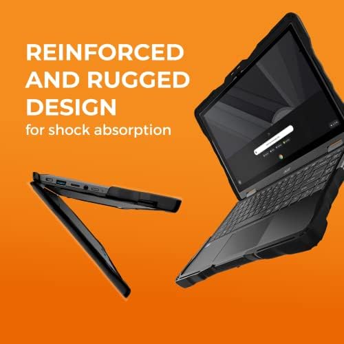 Калъф Gumdrop DropTech подходящи за Acer Chromebook Spin 511/R753T (2-в-1). Е Предназначен за студенти в К-12,