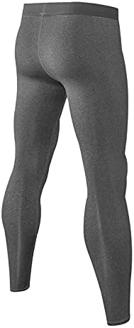 BADHUB Мъжки Компресия Панталони Обикновена бързо съхнещи Чорапогащи За Бягане, Спортни Велосипедни Тренировка