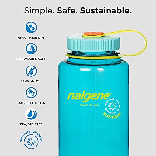 Бутилка за вода Nalgene Tritan с широко Гърло, Не съдържа BPA