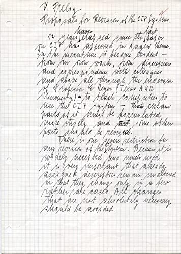 ХИМИК Владимир Прелог , лауреат на Нобелова НАГРАДА , ръкописни ръкопис с подпис