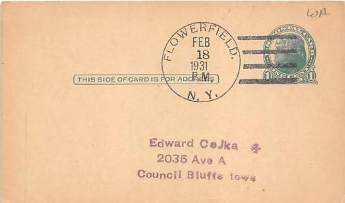 Флауэрфилд, Лос Анджелис, Пощенска картичка от Ню Йорк