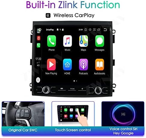 Автомобилна стерео ZWNAV Android 11 за Porsche Cayenne 2012-, 128 GB ПАМЕТ, Сензорен екран HD, Кола Главното