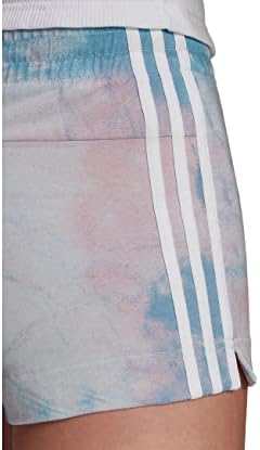дамски летни шорти adidas с завязками, Прозрачен Розов / Неясен-син