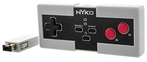 Nyko Super Miniboss - безжичен контролер за Nintendo SNES Classic Mini с турбо, ергономичен дизайн, с радиус