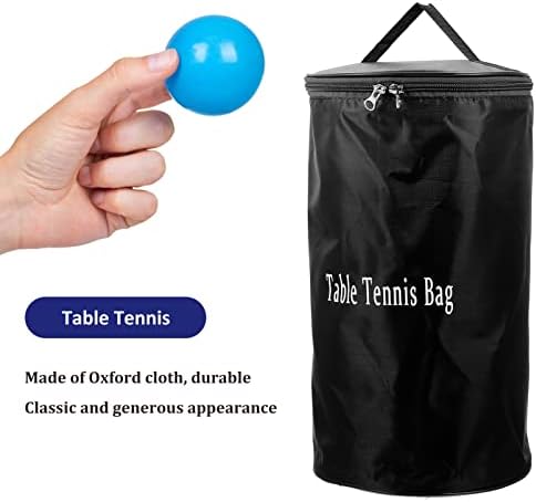 Sosoport Чанта за Топки за Тенис на маса, Чанта за Топки за пинг-Понг, Оксфорд Чанта За Багаж, Чанта За Топки