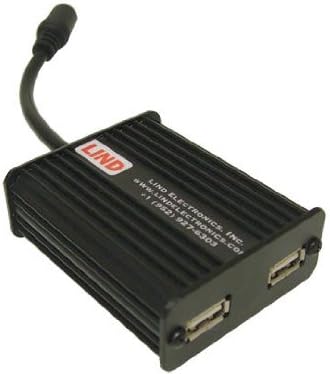 Lind Electronics USBML2-3215 Този двоен здрав USB адаптер Lind, специално предназначени за захранване на електро