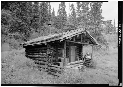 Исторически находки Снимка: Хижа Пиърсън, в близост до река Токлат, Кантуел, окръг Denali, Ak, AK, 2
