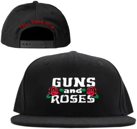 Официалната Шапка на Guns N' Roses Hell Tour възстановяване на предишното положение Черен цвят