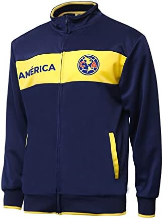 Спортно яке Icon Sports Soccer Track Jacket – Официалната Мъжки Спортно яке World Team Football Club, с цип