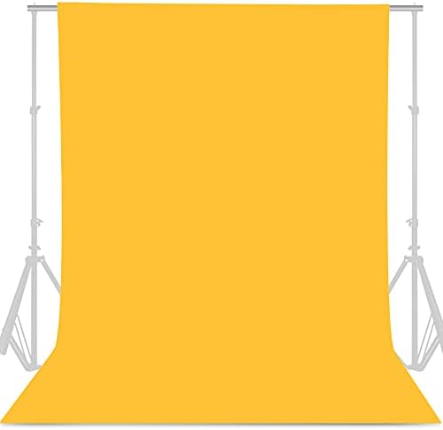 Жълт фон GFCC - 8 метра 10 метра на Жълт Фон за Фотосесия Фон за Снимки на Екрана на Видео кадри на Фона на