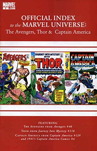 The avengers, Тор и Капитан Америка: Официален указател към Вселената на Marvel 2 VF ; Комиксите на Marvel