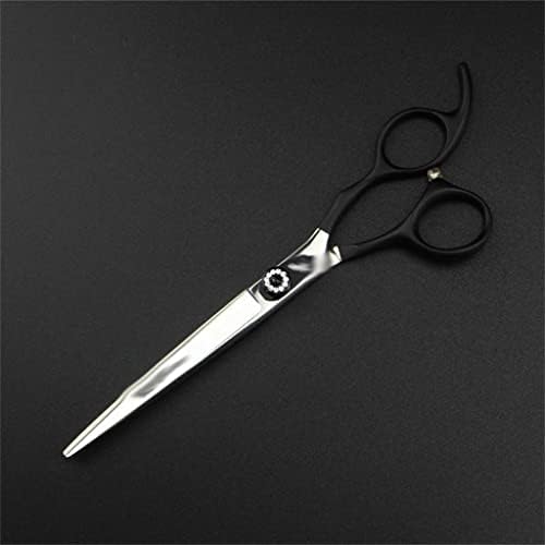 HOUKAI 7,0-инчов ножици с черна дръжка, за да се грижа за домашни любимци, набор от инструменти за грижа за