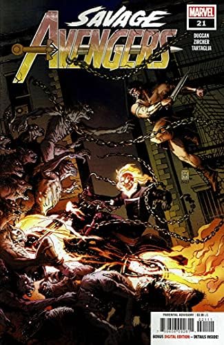 Диви Avengers 21 VF / NM; Комиксите на Marvel | Conan Ghost Rider