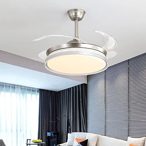ZALORD Цена по Цена на завода на производителя Акрилен Таван Вентиляторная Лампа LED С Трехцветным Затъмняване