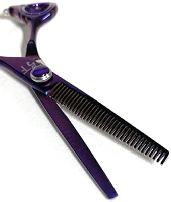 Ножица за подстригване на коса Shear Fanatic - Лилаво титанов професионални ножици за коса-Ножици за коса-Остават