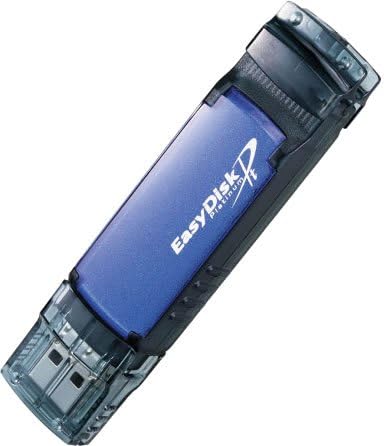 Данни за входно-изходни USB 2.0/1.1 Съвместим флаш памет EasyDisk Platinum2 512 MB [EDP2-ECO512]