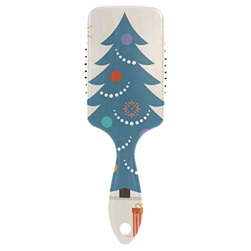 Четка за коса на въздушна възглавница Vipsk, Пластмасови Цветни Малка Коледна гребен Fuuny, Подходяща за добър