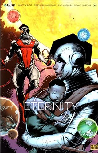 Eternity (Valiant) #4E VF/NM; Комикси Valiant | издание с предварителна резервация на Мат Киндта