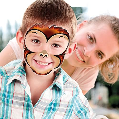 Оцветяване за лице - Wild Pack - Дизайн на лицето за алтернативна за оцветяване за деца на възраст от 4 години