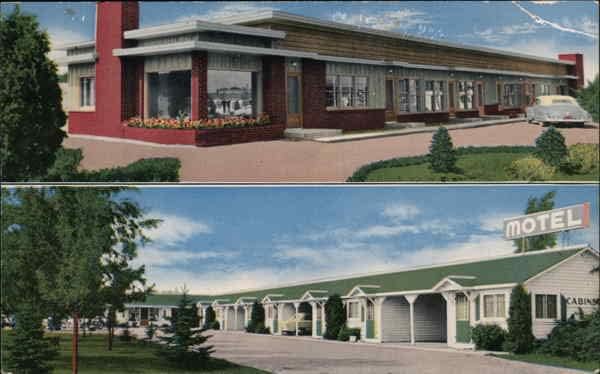 Eastwood Motel Спокейн, Вашингтон, Вашингтон Оригиналната Реколта Картичка