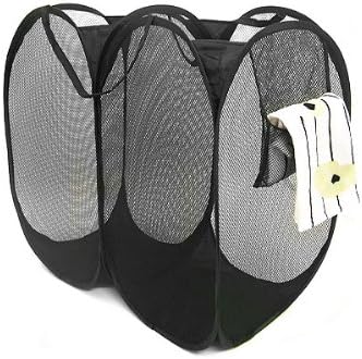 Упаковываемая Черна Двухкомпонентная Всплывающая окото кошница (23 x 24)