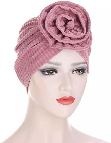 SAWQF Цвете Хиджаб, дамски шапчица-Бини, шапка Под шал, капор с костите на шийката на носна кърпичка, Дамски