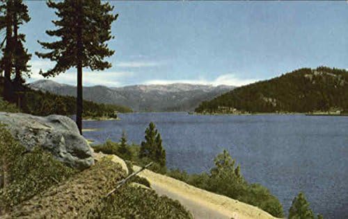 Хънтингтън Езеро-Фресно, Калифорния, КАЛИФОРНИЯ Оригиналната реколта картичка