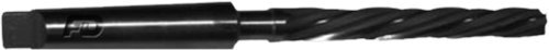 F & D Tool Company 24848 Корончатые тренировки с тънка опашка, с 3 надлъжни канала, от бързорежеща стомана, размер 25/32 инча, 2 Конусообразных опашка Морз, дължина улеи 6 см, обща ?