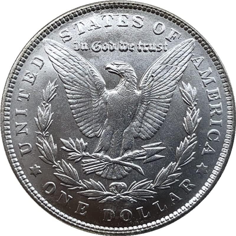 Американска Монета Морган 1879P Edition Сребърен Долар Месинг със сребърно покритие Антикварни Чуждестранни