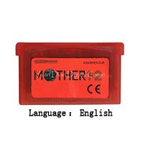 ROMGame 32 Бита Преносима Конзола за видео игра Картушната Карта Майка 1 + 2 Английски Език Версията на Ес Червена