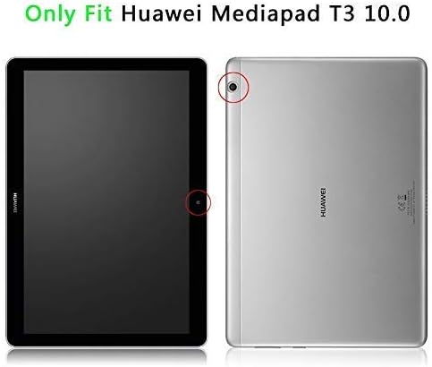 Калъф MingShore за Huawei MediaPad T3 10 AGS-W09 AGS-L09 2017 Година на Издаване 9,6-Инчов Таблет Здрав Мек