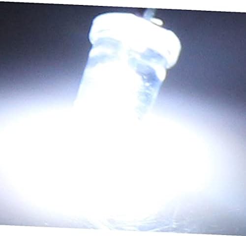 НОВ LON0167 10шт 5 мм led Жълто-бели Emitting Диодни лампи Bulds Componente (10шт 5 мм LED gelb weie lichtemittierende