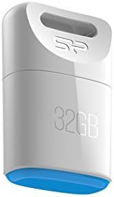 Сензорен флаш памет Silicon Power 8GB USB 2.0 T06, Бяла (SP008GBUF2T06V1W)