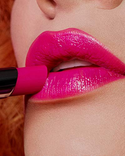 Крем червило Miss Fame LipVoyeur - Цвят за устни Розов цвят фуксия - Овлажняващ масло от авокадо, Трайно кремовое